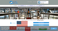 Desktop Screenshot of doyouneedvisa.com